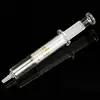 1ml 2ml 5ml 10ml 20ml 30ml 50ml 100ml 120ml Glass Syringe Glass Sample Extractor Reusable Glass Injector Syringe 6