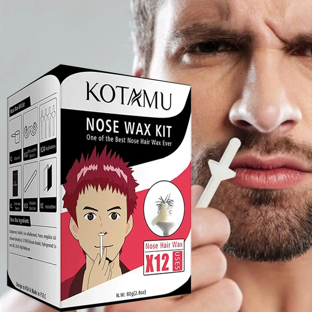 best nose hair wax kit