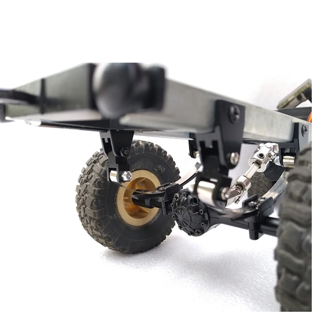 1/16 частей металла легкий RC Автомобиль Использовать Замена ремонт профессиональный практичный набор металлических сережек ударная плата поглотителя для WPL