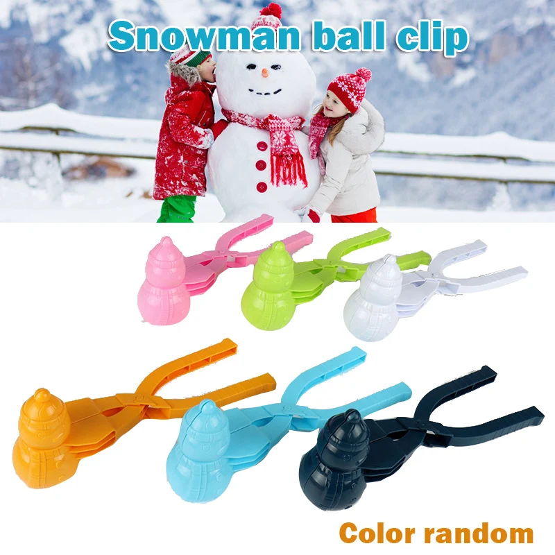Ball Clip Schneebälle Maker Clamp Kampf Schnee Ente Schimmel Winter Spielzeug 