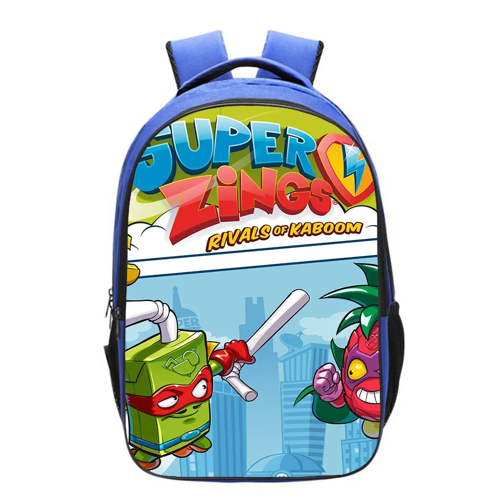 SuperThings Backpack Teenager Boys Girls Bags 3D Print Cartoon  Super Zings Students School Bags men women Backpacks Mochila