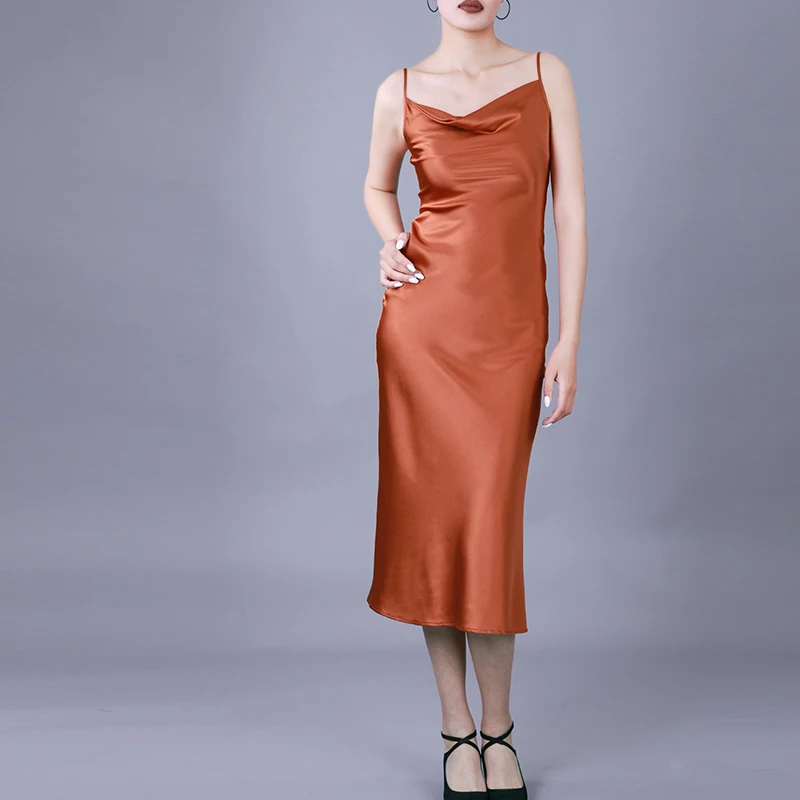 natural silk dress