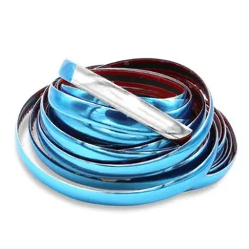 

Car Window Bright Strips Modified Universal Decorative Strips Bumper Anti-Rust Chrome Body Bumper Strips