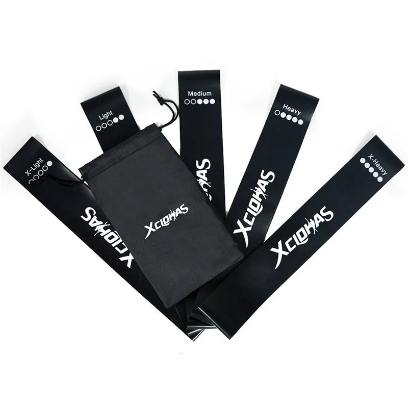 XC LOHAS Fitness Equipment Unisex Resistance Bands Set 5 Level 10-50LBS Gym Training Yoga Pilates Rubber Loops Workout Expander (9).jpg_.webp