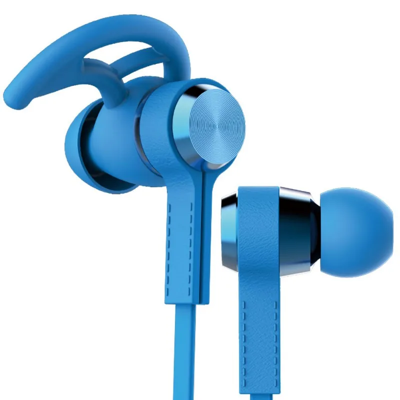 Беспроводные bluetooth-наушники Металлические Магнитные стерео спортивные бас