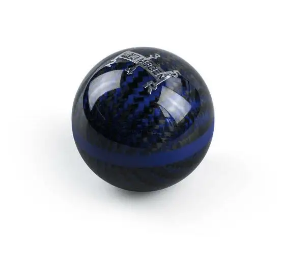 Подходит Для Mugen Racing Carbon Fiber механическая коробка передач 5 скоростей ручка переключения передач круглая красная - Название цвета: TYPE4