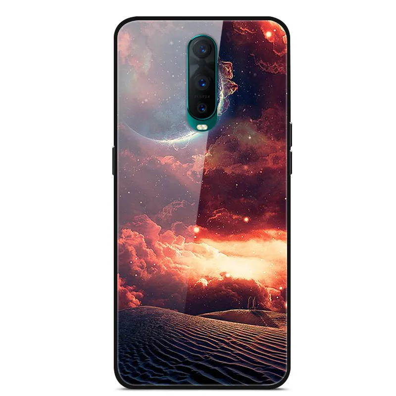 19 Чехол для OPPO RX17 Pro закаленного стекла чехол с принтом аниме Твердый чехол на заднюю панель телефона для OPPO RX17 Neo чехол RX17Neo RX 17 Pro бампер - Цвет: 19