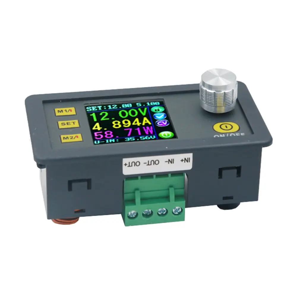 DP30V5A Постоянное Напряжение Ток понижающий Программируемый Модуль питания понижающий преобразователь напряжения регулятор цветной ЖК-дисплей