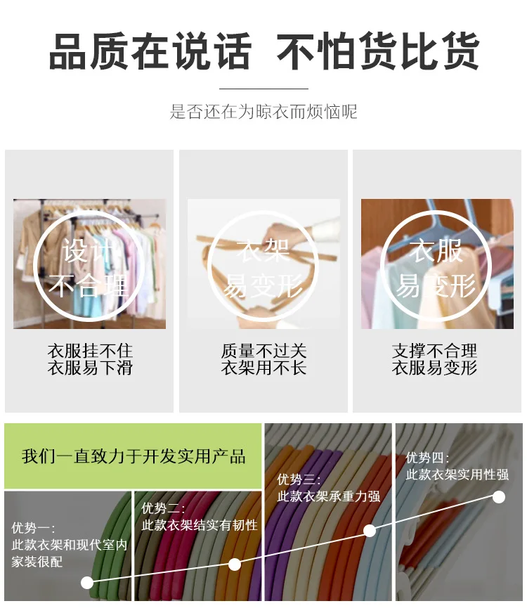 Yi biao Source производители 10 шт. пластмассовые вешалки для одежды Многофункциональный seamless противоскользящая Одежда для взрослых магазин одежды Rac