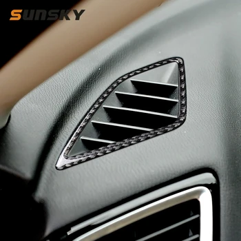 

Car Carbon Fiber Instrument Air Outlet Decorative Sticker for Mazda Axela 2014 / 2017-2018