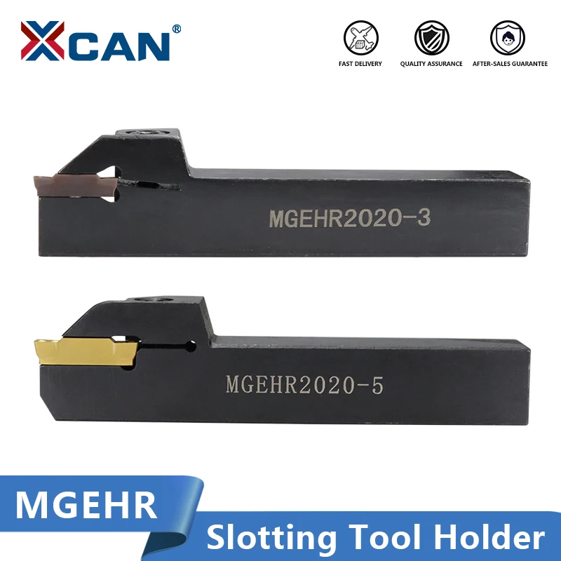 

XCAN CNC Lathe Tool MGEHR1616 MGEHR2020 with Carbide Insert Slotting Tool Holder CNC Turning Tools