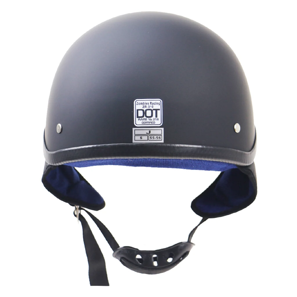 Retro Motorcycle Helmet Moto Helmet ATV Vintage Half Face Moto Crash Motorbike Head Protector Fashion Style DOT Certification