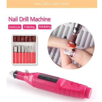 

Portable UV Lamp LED Dry Nail Kit Nail Art Manicure Set Acrylic Nail Tools HJL2019