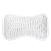 Присоска ванна спа в форме кости сетка расслабляет роскошный Антибактериальный мягкий дышащий шеи Поддержка 3D Ванна