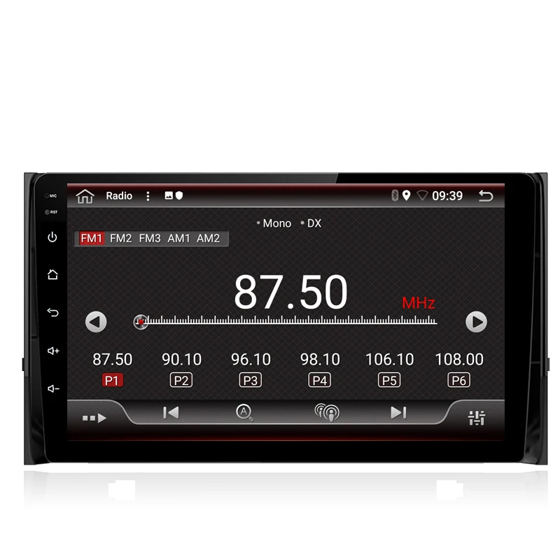 10,1 дюймов Восьмиядерный Android 8,1 Автомобильный gps навигатор для Skoda Kodiaq- wifi Bluetooth зеркальная связь с разделенным экраном
