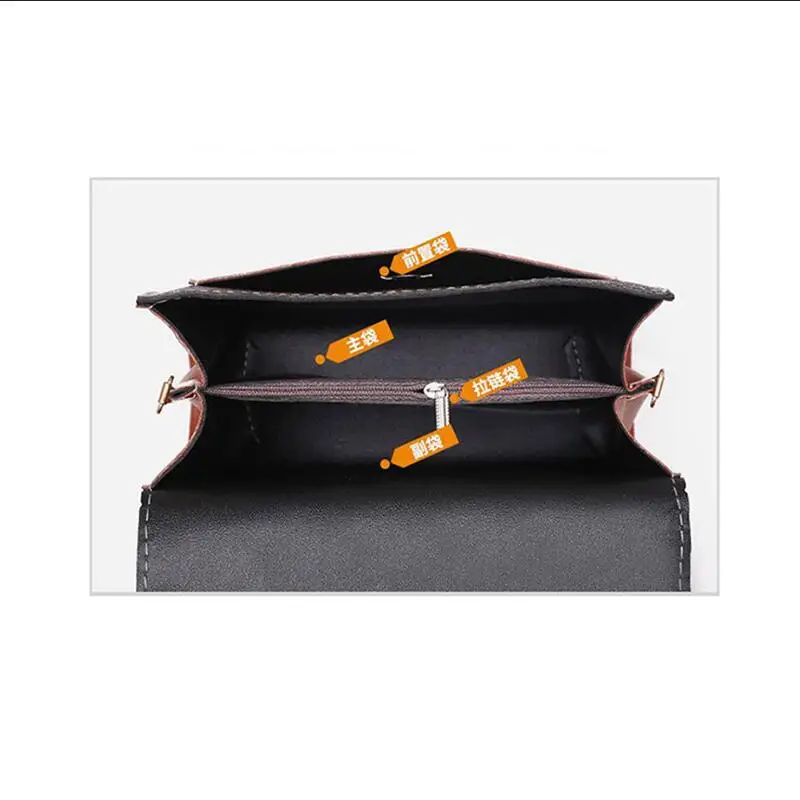 Горячая Распродажа Высококачественная шикарная маленькая квадратная сумка из искусственной кожи черная сумка на плечо клетчатые сумки с замком для женщин сумки-мессенджеры дамские ручные сумки