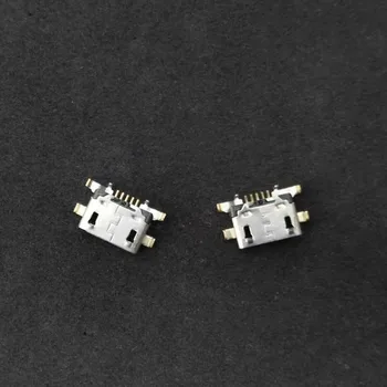 

10pcs/lot Micro mini USB jack socket charging Port Dock replacement Connector For Lenovo Vibe A7020 K52t38 K52e78 K5 Note