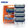 Gillette Fusion Shaving Razor Blades For Men Smooth Shaving To Shave beard 4 Blades ► Photo 1/6