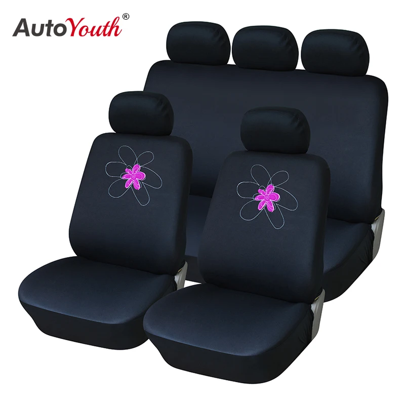Чехлы AUTOYOUTH на автомобильные сиденья универсальные черные защитные аксессуары