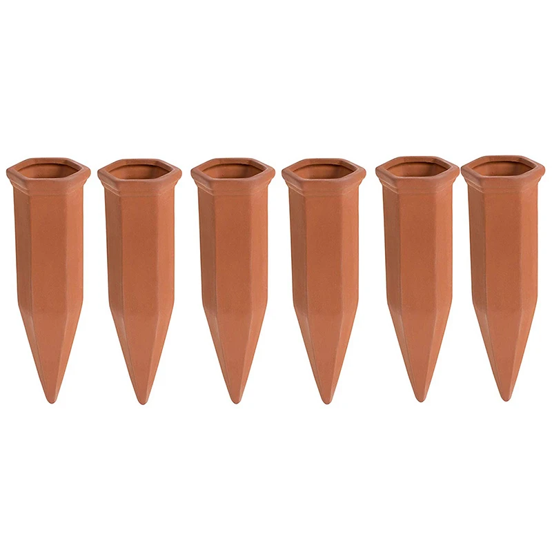 Acmer 4 Packs Plant Self Watering Spike Plant Self-Watering Stakes Automatic Watering Tool Plant Automatic Dripper Watering Bird Reservoir for Indoor and Outdoor