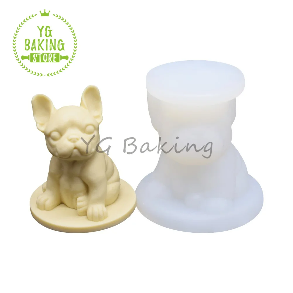 

Dorica Animal Dog Design Silicone Mold Chocolate Mousse Cake Design Fondant Cake Decorating Tools Kitchen Supplies Bakeware