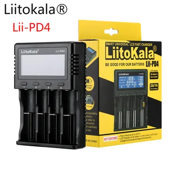 

2020 Liitokala Lii-PD2 Lii-PD4 LCD 3.7V 18650 18350 18500 21700 20700 14500 26650 AA NiMH lithium-battery Charger