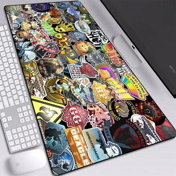 

ZSUXTC Gaming Mouse Pad with Eco-friendly Material Rubber Mats Non-slip Desktop Mice Pads Custom for Csgo Dota2 LOL Gaming