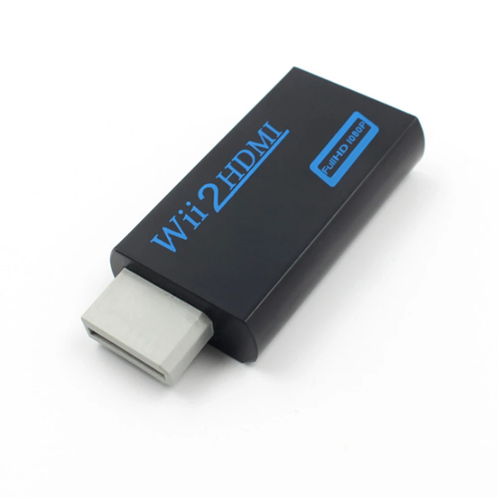  Wii a Hdmi Adattatore Convertitore Bastone di 1080 P Hd Tv Audio da 3.5 Mm Cavo Wii a Hdmi Video Co