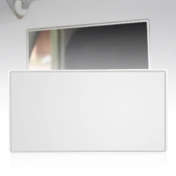 

15*8CM Practical Car Makeup Mirror Sun-Shading Stainless Steel Cosmetic Mirror I