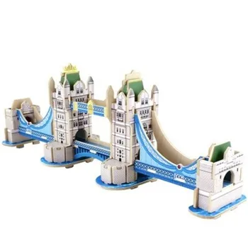 

Famous Architecture Wooden Model Building Assembly Building Blocks Jigsaw Puzzle Toy Gift for Children Adult Free Shipping
