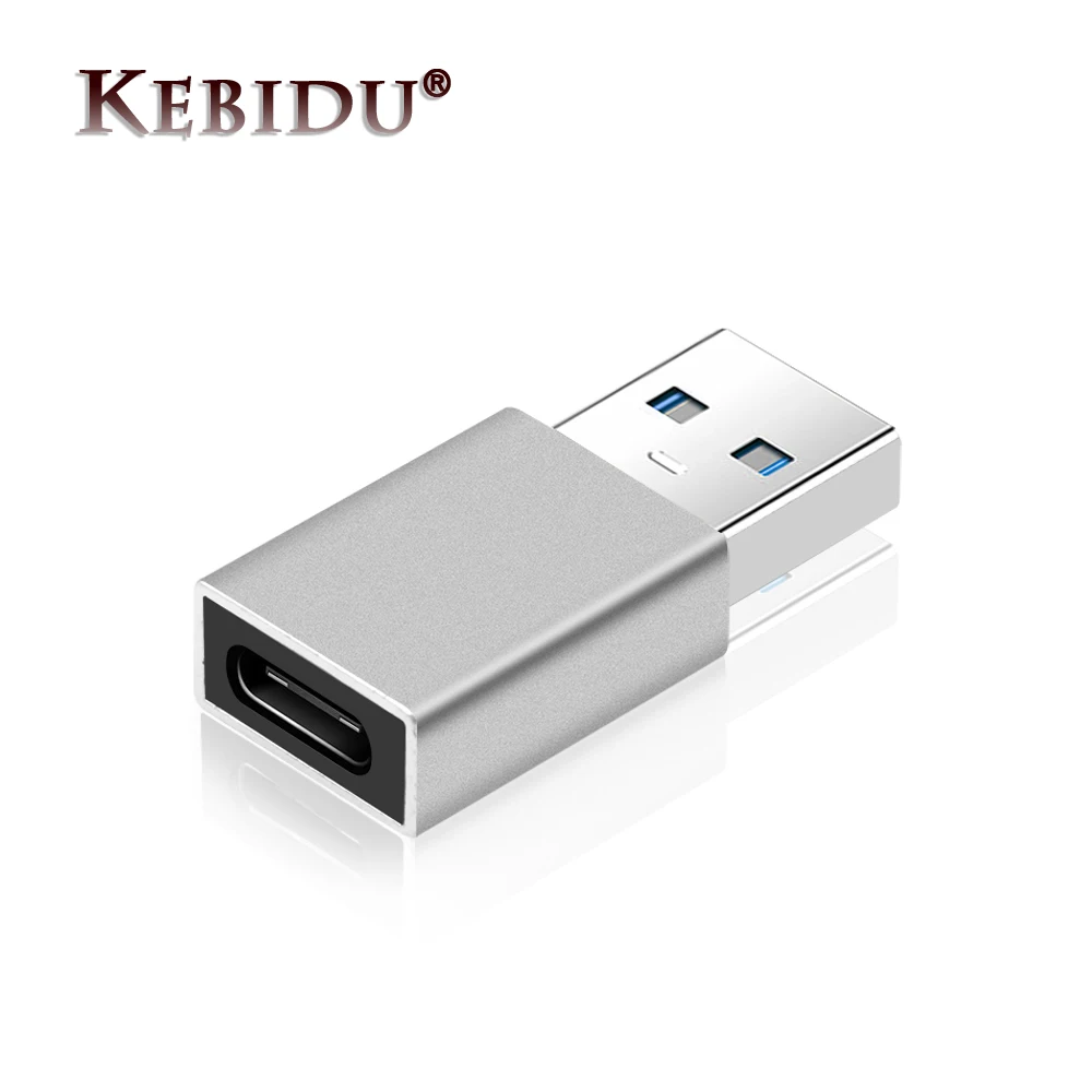 Адаптер Kebidu 10 Гбит/с 5 В USB 3 1 Тип C гнездо к 0 штекер конвертер USB3.1 адаптер Type