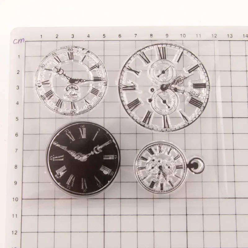 Clear Stamps DIY Scrapbooking Craft Supplies Rubber Silicon Seals Card Album Hobby ink pad Stamping