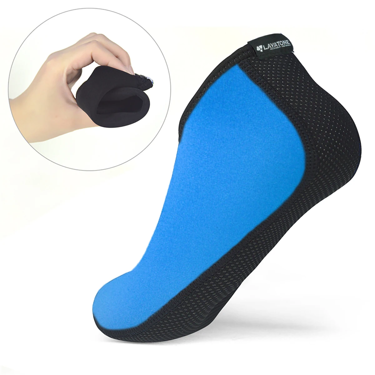 LayaTone/носки для воды для мужчин и женщин, Пляжные Носки, 2,5 мм, неопреновые носки для дайвинга, каякинга, подводного плавания, йоги, пляжная обувь