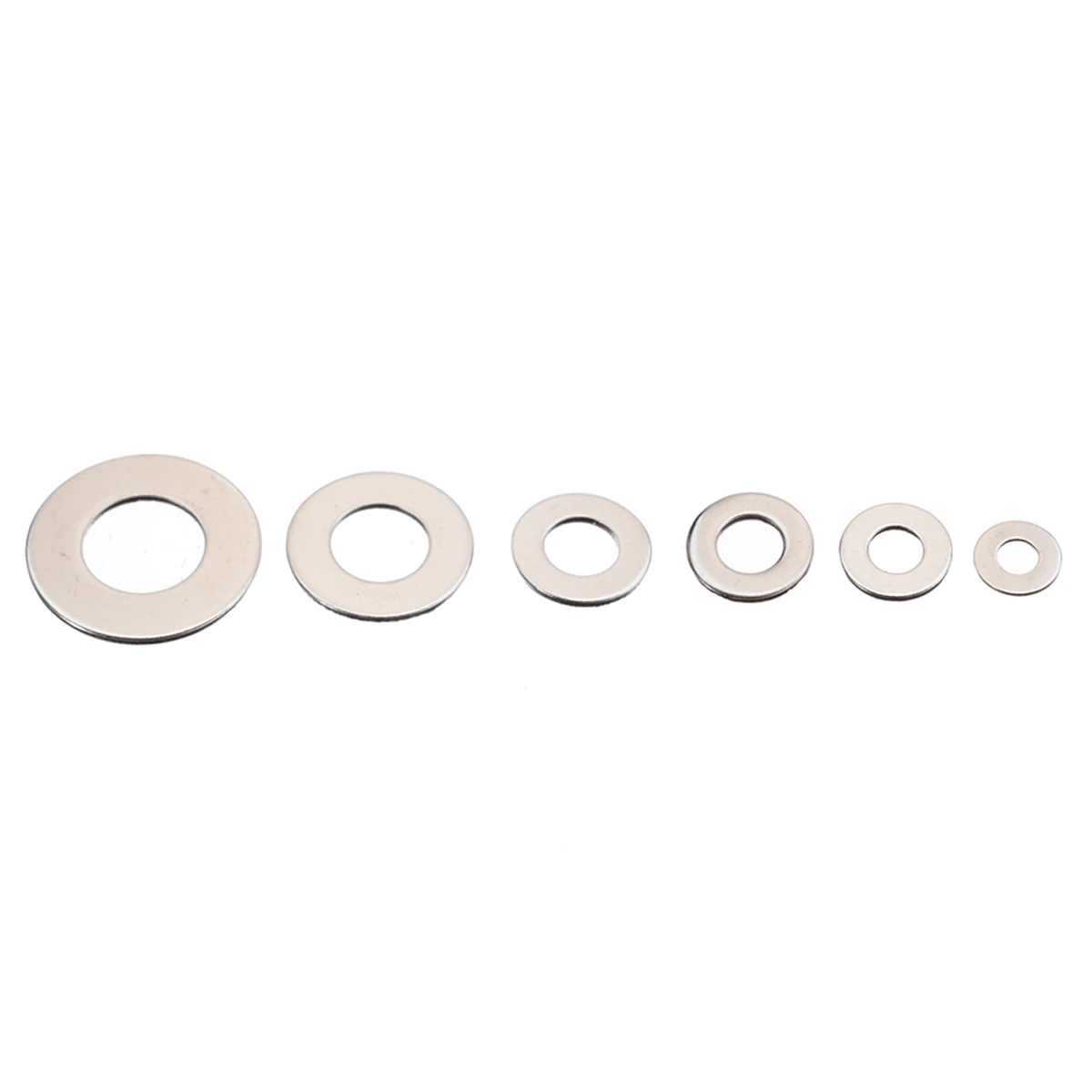 660pcs M3 M4 M5 M6 M8 M10 Stainless Steel Flat Washer Gasket Sealing Ring Kit Screw Bolt Spacers
