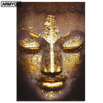 

Diamond Embroidery Full Square Set Religion Diamond Painting Buddha 5D Full Square Rhinestone Mosaic Stones Art Home Decorations