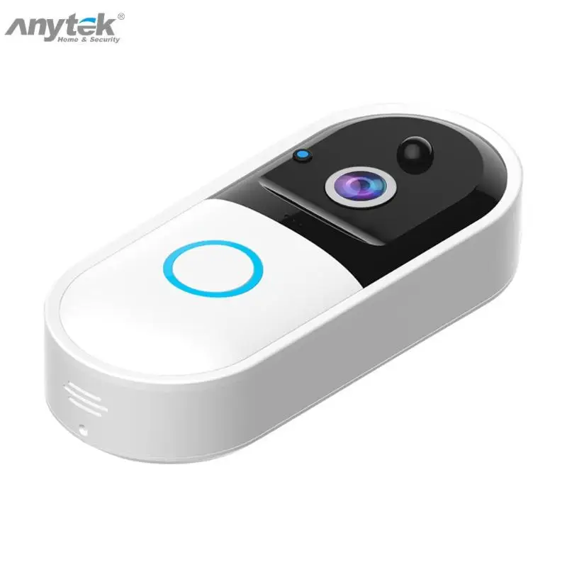 Anytek B50 умный WiFi видеодомофон 720p Визуальный дверной звонок камера