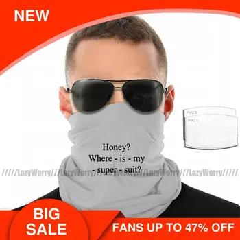 

Incredibles Mouth Face Mask WHERE IS MY SUPER SUIT Facial Mask Fashion with Filters for Adult Lovely Mask