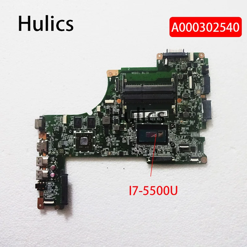 Hulics оригинал для ноутбука Toshiba satellite L50 L50-B L50T ноутбук материнская плата с SR23W I7-5500U
