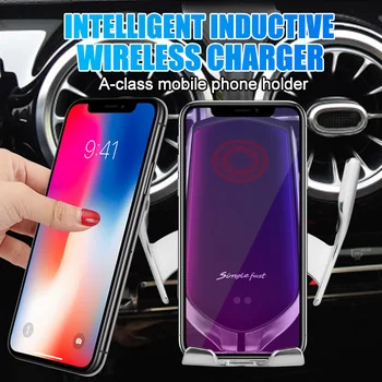 

Car Mobile Phone Holder for Mercedes Benz A-Class 2019~2020 A200 GLA250 Charging Bracket Accessories