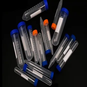

Plastic centrifuge tube 10ml 15ml 50ml with scale, round bottom, pointed bottom and screw mouth with cover