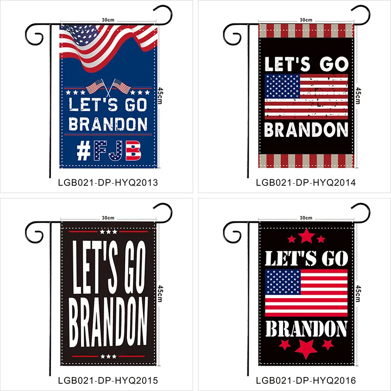 New Let‘s Go Brandon Biden Garden Flag Outdoor Without Flagpole | Дом и сад