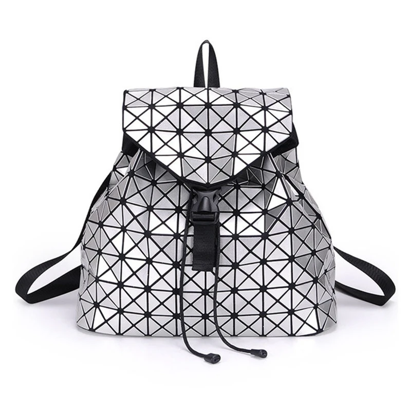 

Weysfor Luminous Backpack Women Geometric Backpacks For Teenage Girls Female Laser Diamond Student's School Bag Mochila Bolsas