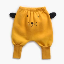 Новая Осенняя для маленьких девочек и мальчиков с рисунком персонажей из мультфильмов, кофта и шаровары брюки PP для Повседневное плавки Костюмы