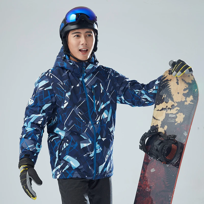 Мужской и женский лыжный костюм водонепроницаемый ветрозащитный, для открытого спорта зимние куртки мужские женские зимние спортивные толстые теплые сноубордические куртки