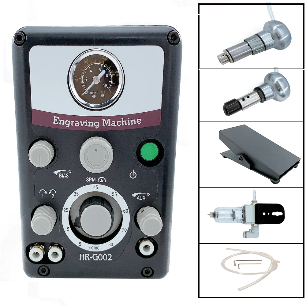 DoubleEndPneumaticEngravingMachineStoneSettingToolsGraverMaxG8