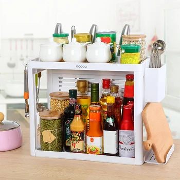 

Kitchen Storage Rack Kitchen Tool Rest Hanging Hooks Chopsticks Holder Cutting Board Holder Spice Rack Kitchen Organizing Tool