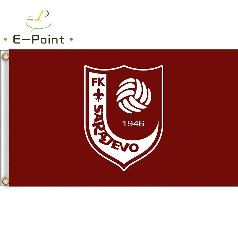 

Flag of Bosnia and Herzegovina HSK Zrinjski Mostar 3ft*5ft (90*150cm) Size Christmas Decorations for Home Flag Banner Gifts