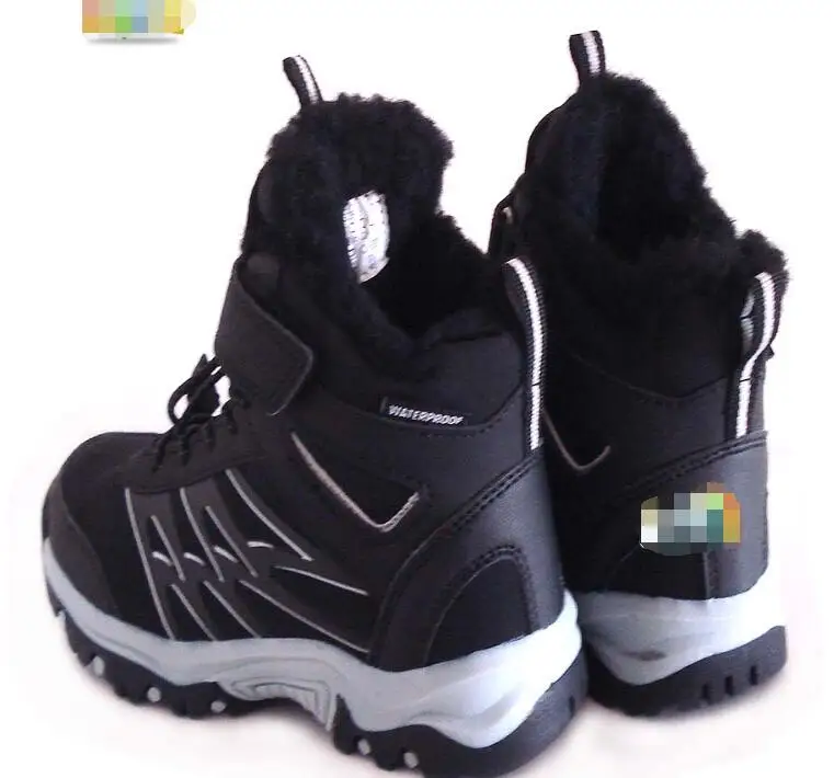 Экспорт детских зимних шерстяных ботинок из России теплые Нескользящие Водонепроницаемые зимние носки для мальчиков хлопковая обувь