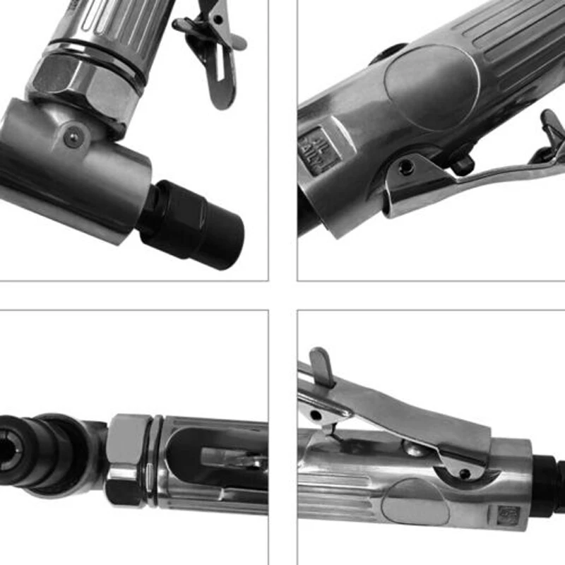 

1/4 Inch Air Angle Die Grinder 90 Degree Pneumatic Grinding Machine Set Tool Parts Accessories
