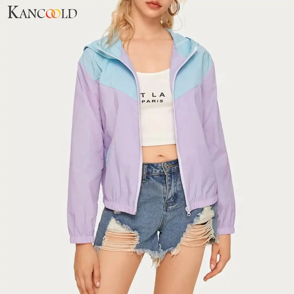 windbreaker cardigan